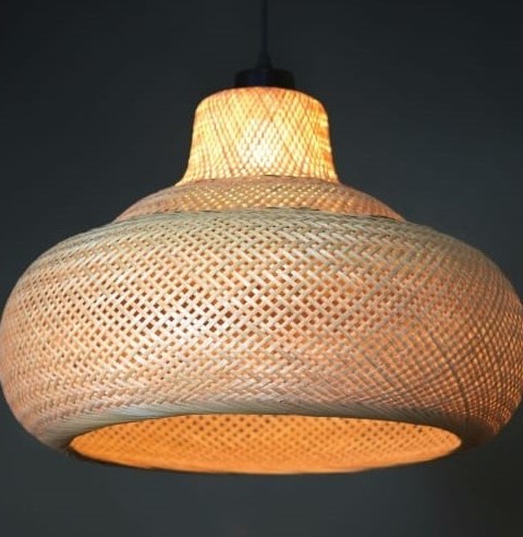 bamboo hanging lights