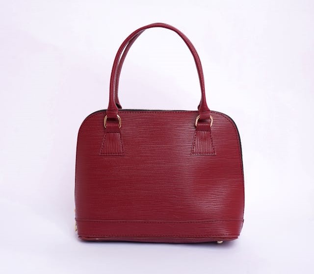 leather tote bag