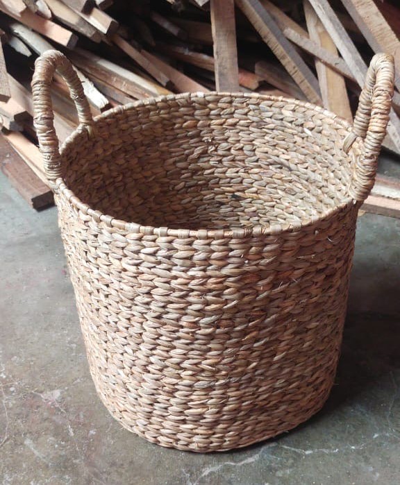 water hyacinth large laundry basket